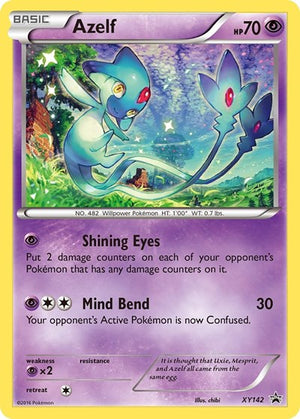 Pokemon TCG - XY Promos - Azelf - XY142 - XY142 - Holofoil