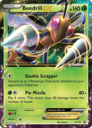 Pokemon TCG - XY Promos - Beedrill EX - XY157 - XY157 - Holofoil