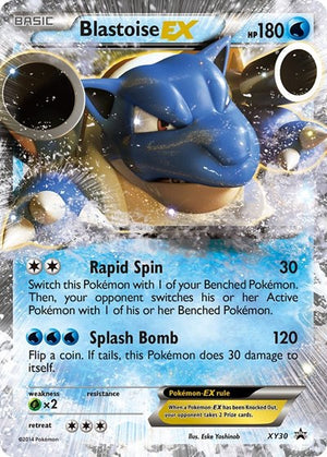 Pokemon TCG - XY Promos - Blastoise EX - XY30 - XY30 - Holofoil