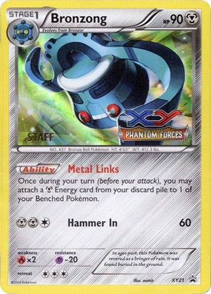 Pokemon TCG - XY Promos - Bronzong - XY21 - XY21 - Holofoil