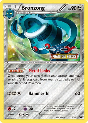 Pokemon TCG - XY Promos - Bronzong - XY21 - XY21 - Holofoil