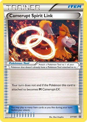 Pokemon TCG - XY Promos - Camerupt Spirit Link - XY199 - XY199