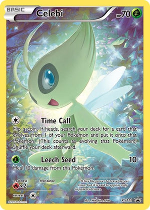 Pokemon TCG - XY Promos - Celebi - XY111 - XY111 - Holofoil