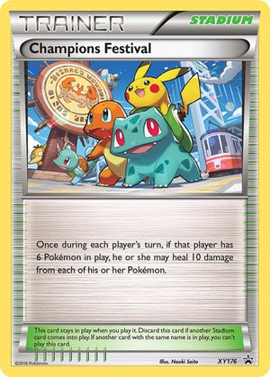 Pokemon TCG - XY Promos - Champions Festival - XY176