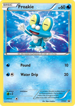 Pokemon TCG - XY Promos - Froakie - XY03 - XY03 - Holofoil