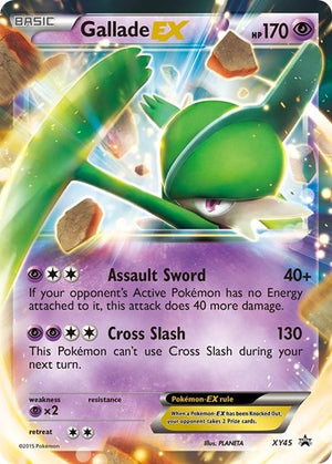 Pokemon TCG - XY Promos - Gallade EX - XY45 - XY45 - Holofoil