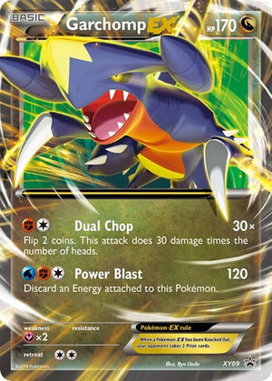 Pokemon TCG - XY Promos - Garchomp EX - XY09 - Holofoil