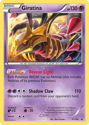 Pokemon TCG - XY Promos - Giratina - XY184 - XY184 - Holofoil