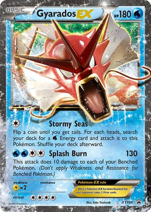 Pokemon TCG - XY Promos - Gyarados EX - XY106 - Holofoil