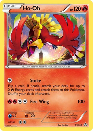 Pokemon TCG - XY Promos - Ho-Oh - XY153 - Holofoil