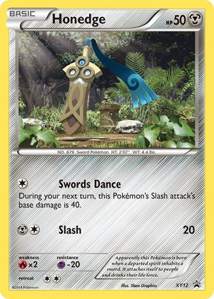Pokemon TCG - XY Promos - Honedge - XY12 - XY12 - Holofoil