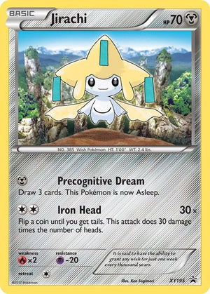 Pokemon TCG - XY Promos - Jirachi - XY195 - XY195 - Holofoil