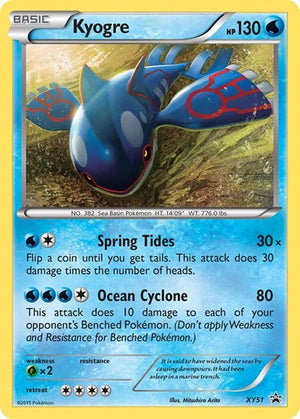 Pokemon TCG - XY Promos - Kyogre - XY51 - XY51 - Holofoil