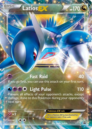 Pokemon TCG - XY Promos - Latios EX - XY72 - Holofoil