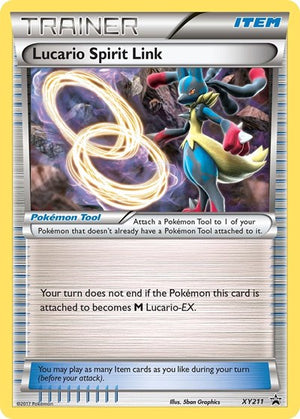 Pokemon TCG - XY Promos - Lucario Spirit Link - XY211