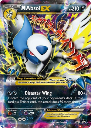 Pokemon TCG - XY Promos - M Absol EX - XY63 - XY63 - Holofoil