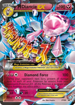 Pokemon TCG - XY Promos - M Diancie EX - XY44 - XY44 - Holofoil