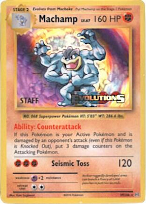 Pokemon TCG - XY Promos - Machamp - 59/108 - Holofoil