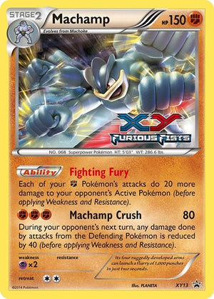 Pokemon TCG - XY Promos - Machamp - XY13 - XY13 - Holofoil
