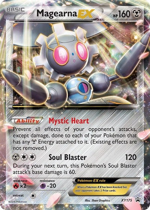 Pokemon TCG - XY Promos - Magearna EX - XY175 - Holofoil