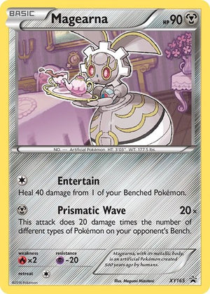 Pokemon TCG - XY Promos - Magearna - XY165 - XY165 - Holofoil