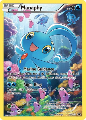 Pokemon TCG - XY Promos - Manaphy - XY113 - Holofoil