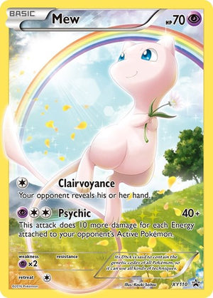 Pokemon TCG - XY Promos - Mew - XY110 - XY110 - Holofoil