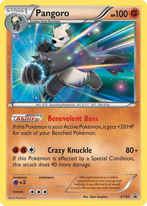Pokemon TCG - XY Promos - Pangoro - XY50 - XY50 - Holofoil