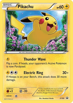 Pokemon TCG - XY Promos - Pikachu - XY89 - Holofoil