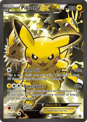 Pokemon TCG - XY Promos - Pikachu EX - XY124 - XY124 - Holofoil