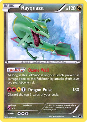 Pokemon TCG - XY Promos - Rayquaza - XY64 - XY64 - Holofoil
