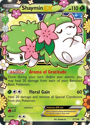 Pokemon TCG - XY Promos - Shaymin EX - XY148 - Holofoil