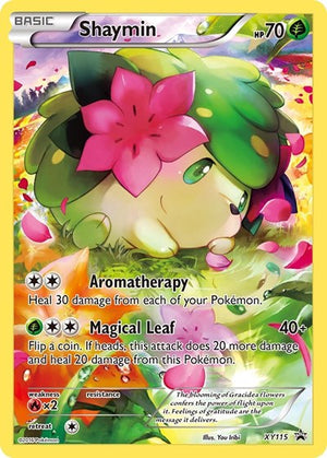 Pokemon TCG - XY Promos - Shaymin - XY115 - XY115 - Holofoil
