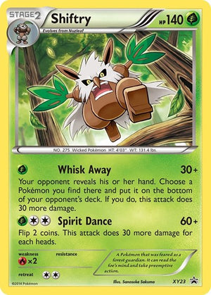 Pokemon TCG - XY Promos - Shiftry - XY23 - XY23 - Holofoil