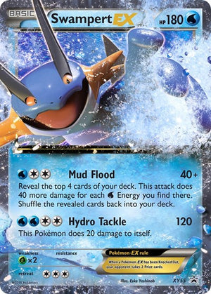 Pokemon TCG - XY Promos - Swampert EX - XY55 - XY55 - Holofoil