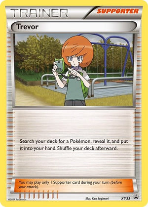 Pokemon TCG - XY Promos - Trevor - XY33 - XY33