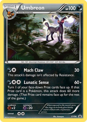 Pokemon TCG - XY Promos - Umbreon - XY96 - Holofoil