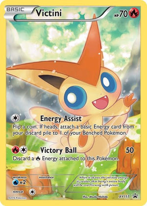 Pokemon TCG - XY Promos - Victini - XY117 - XY117 - Holofoil