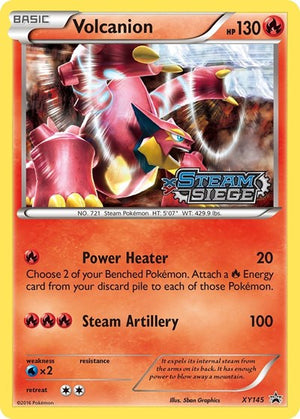 Pokemon TCG - XY Promos - Volcanion - XY145 - Holofoil