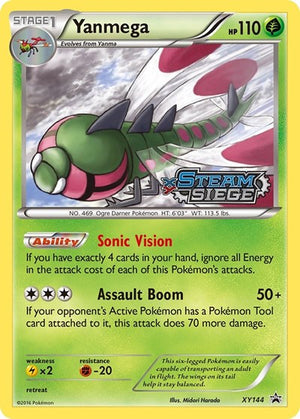 Pokemon TCG - XY Promos - Yanmega - XY144 - Holofoil
