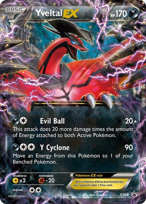Pokemon TCG - XY Promos - Yveltal EX - XY08 - XY08 - Holofoil