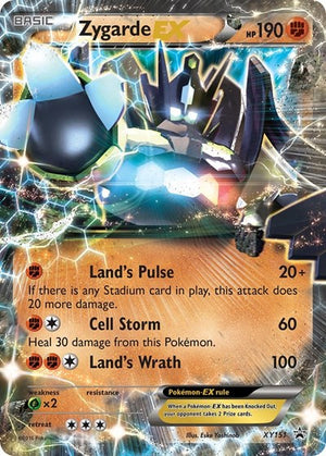 Pokemon TCG - XY Promos - Zygarde EX - XY151 - Holofoil