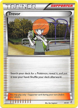 Pokemon TCG - XY Trainer Kit - Bisharp & Wigglytuff - Trevor - 20/30