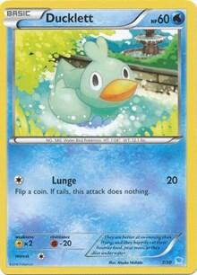 Pokemon TCG - XY Trainer Kit - Pikachu Libre & Suicune - Ducklett - 7/30