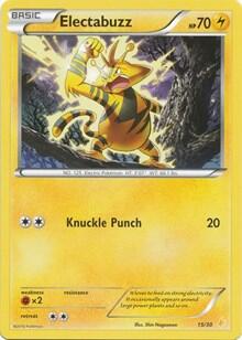 Pokemon TCG - XY Trainer Kit - Pikachu Libre & Suicune - Electabuzz - 15/30