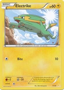 Pokemon TCG - XY Trainer Kit - Pikachu Libre & Suicune - Electrike - 11/30