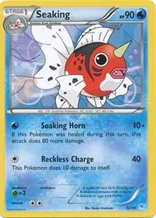 Pokemon TCG - XY Trainer Kit - Pikachu Libre & Suicune - Seaking - 12/30