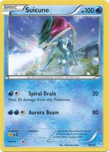 Pokemon TCG - XY Trainer Kit - Pikachu Libre & Suicune - Suicune - 14/30