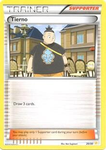 Pokemon TCG - XY Trainer Kit - Pikachu Libre & Suicune - Tierno - 20/30