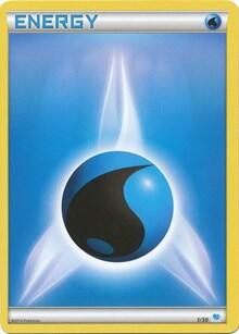 Pokemon TCG - XY Trainer Kit - Pikachu Libre & Suicune - Water Energy - 22/30